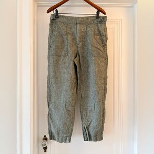 Athleta Voyager Linen Pants Size 12
